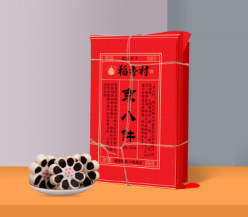 大连稻香村    大吉大利京八件团购