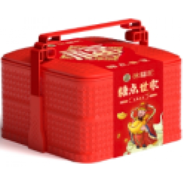 大连徐福记 糖点世家 双层提篮团购