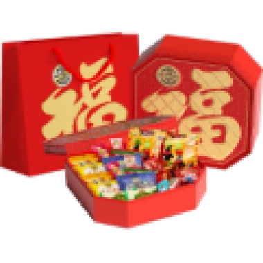 大连"徐福记 八福来财 礼盒 （附手提袋）"团购