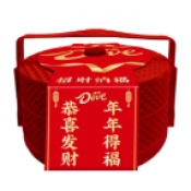 德芙 芙悦团圆 双层提篮