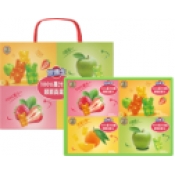 徐福记 100%果汁软糖 礼盒 （附手提袋）