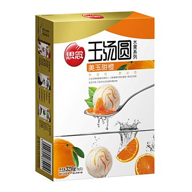 大连思念水果汤圆 美玉甜橙320g团购