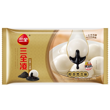 大连三全精装汤圆 醇香黑芝麻500g团购