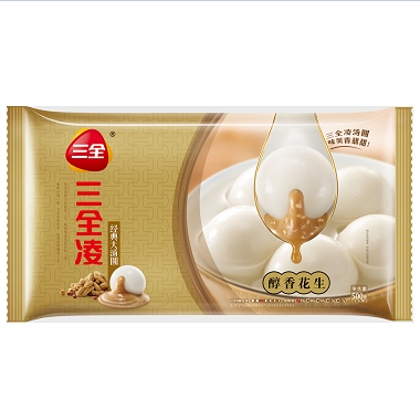大连三全精装汤圆 醇香花生500g团购