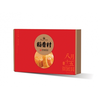 大连八月十五贺团圆-飞机盒型（红）450克团购