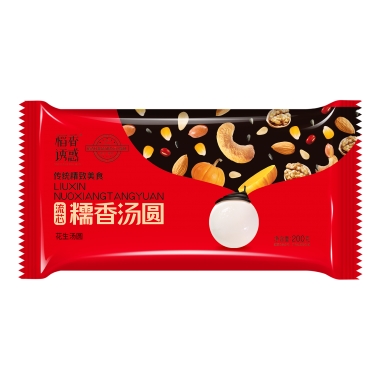 大连白糯米黑芝/花生麻汤圆团购